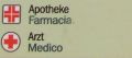 Prato - Prad: Farmacia e medico - Apotheke und Arzt