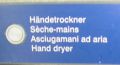 Asciugamani ad aria - Händetrockner