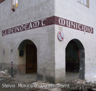 Stelvio: Municipio - Gemeindeamt