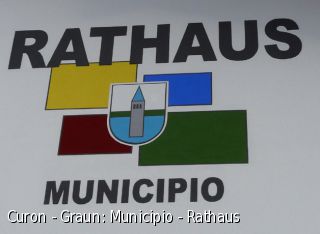 Curon - Graun: Municipio - Rathaus