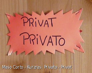 Maso Corto - Kurzras: Privato - Privat