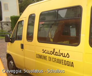 Craveggia: Scuolabus - Schulbus