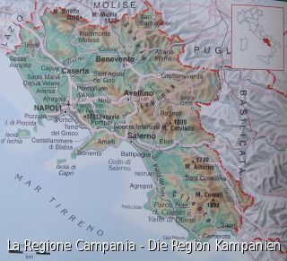 La Regione Campania - Die Region Kampanien