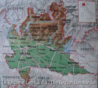 La Regione Lombardia - Die Region Lombardei