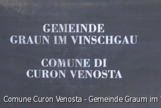 Comune Curon Venosta - Gemeinde Graum im Vinschgau